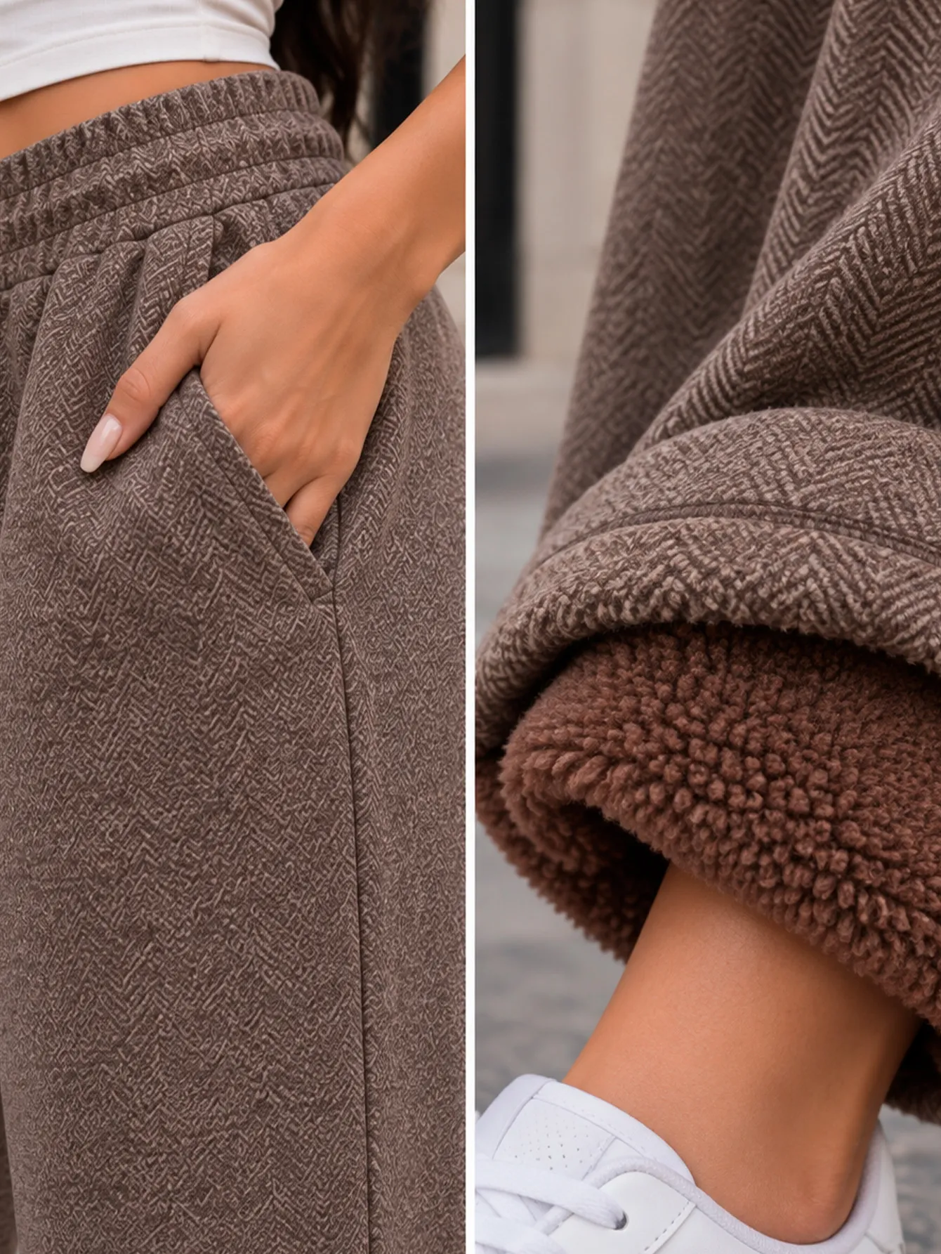 AD2650 Pantalón de vestir con estampado 15895